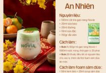 Công thức pha chế Hồng Trà Sữa Gừng
