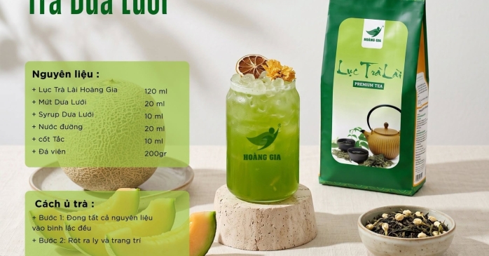 🍈 TRÀ DƯA LƯỚI: ĐIỂM CHẠM THANH MÁT 🍈