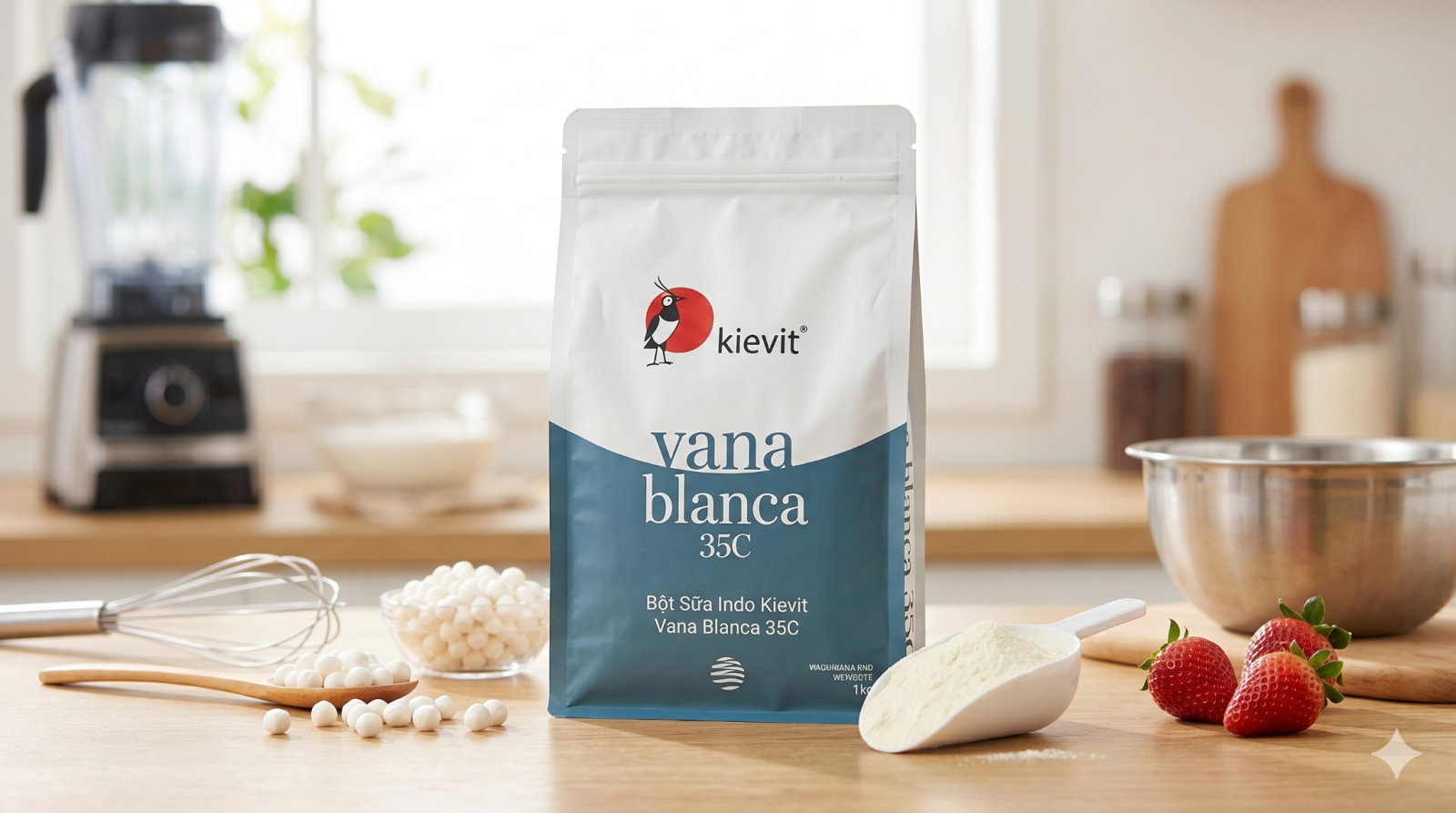 Bột Sữa Indo Kievit Vana Blanca 35C là gì?