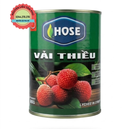 Vải ngâm nước đường Hose 565gr