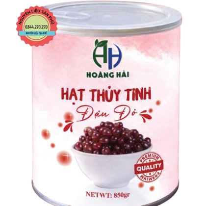 Hạt Thủy Tinh Đậu Đỏ Hoàng Hải 850G (Mua 1 thùng GIẢM 4k)