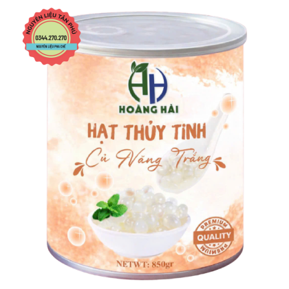 Hạt Thủy Tinh Củ Năng Trắng Hoàng Hải 850G (Mua 1 thùng GIẢM 4k)