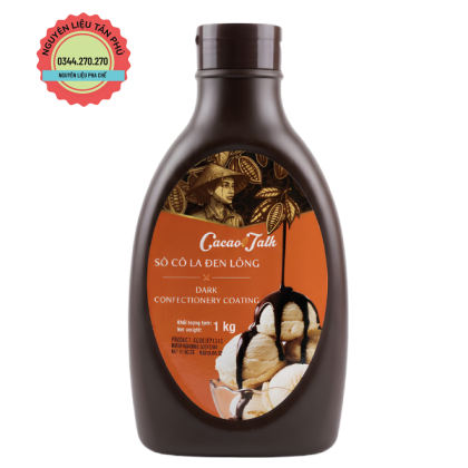 Xốt Socola Đen Lỏng 313 Cacao Talk Nhất Hương 1kg
