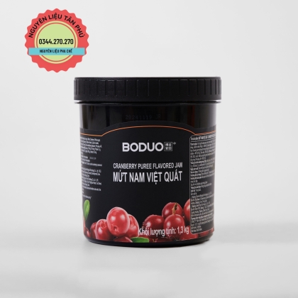 Mứt Boduo Nam Việt Quất 1.3KG  (Mua 1 thùng giảm 5k/ 1 hộp)