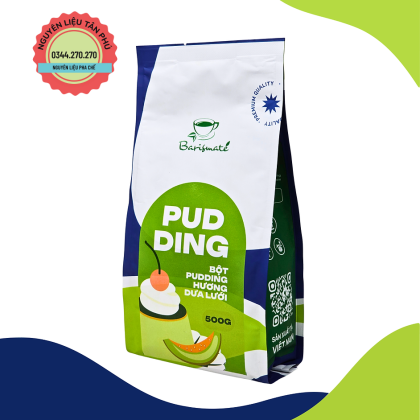 Bột Pudding dưa lưới Barismate 500gr