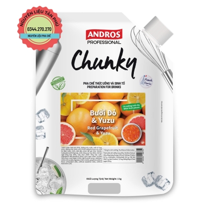 Chunky Bưởi Đỏ Yuzu 1KG
