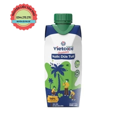Sữa dừa hữu cơ Vietcoco 330ml