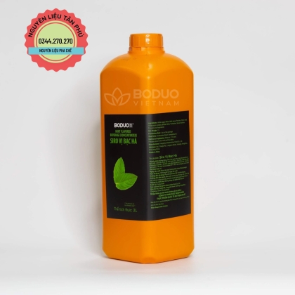 Syrup Boduo 2L Bạc Hà
