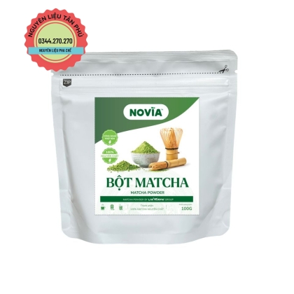 Bột Trà Xanh Matcha Novia Nguyên Chất 100gr