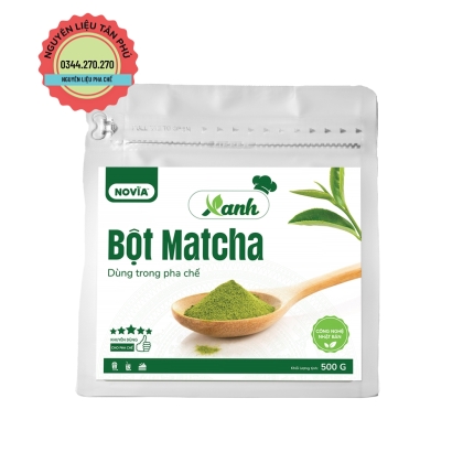 Bột Matcha Xanh Novia 500g