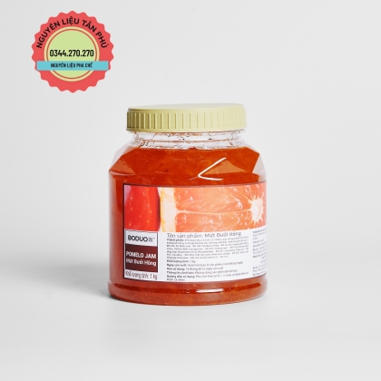 Mứt Bưởi Hồng Boduo 1KG(Mua 1 thùng giảm 5k/ 1 hộp)