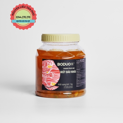 Mứt Đào Nhài Boduo 1KG(Mua 1 thùng giảm 5k/ 1 hộp)