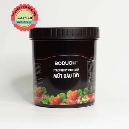 Mứt Boduo  Dâu Tây 1.3KG(Mua 1 thùng giảm 5k/ 1 hộp)