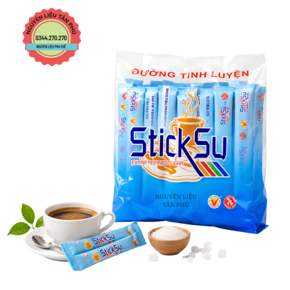 Đường Que Sticksu Biên Hòa – Túi 50 Gói x 6g