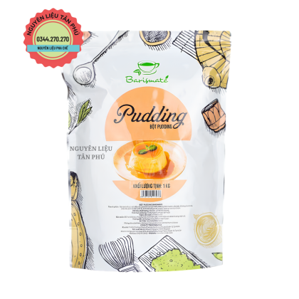 Bột Pudding Barismate Trứng 1kg