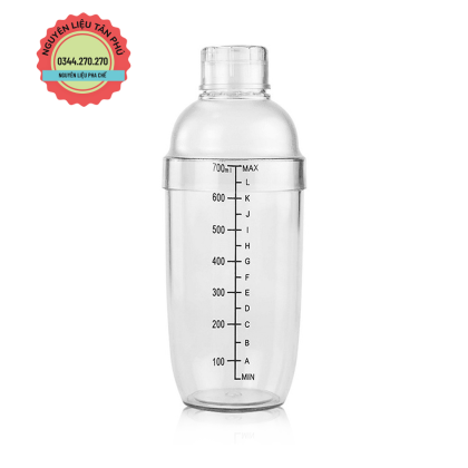 Bình Shaker 700ml Nhựa