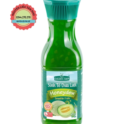 Sinh Tố Dưa Lưới Golden Farm 1L (Giảm 2k/ 1 chai khi mua 1T)