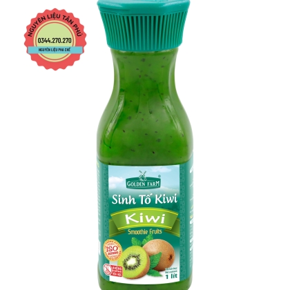 Sinh Tố Kiwi Golden Farm 1L (Giảm 2k/ 1 chai khi mua 1T)