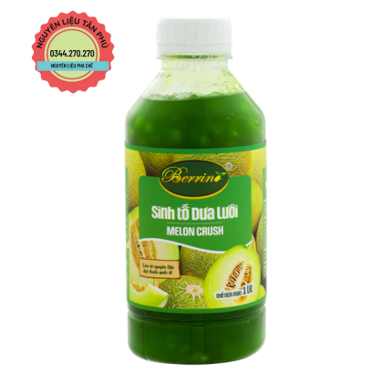 Sinh Tố Berrino Dưa lưới 1L (Giảm 2k/ 1 chai khi mua 1T)