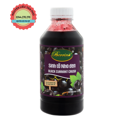 SINH TỐ BERRINO NHO ĐEN 1L (Giảm 2k/ 1 chai khi mua 1T)