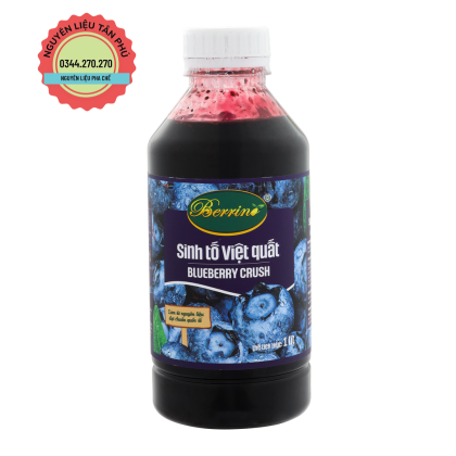Sinh Tố Berrino Việt Quất 1L (Giảm 2k/ 1 chai khi mua 1T)