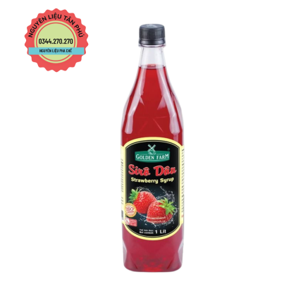 Syrup Golden Farm 1L Dâu