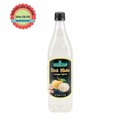 Syrup Golden Farm 1L Nhãn