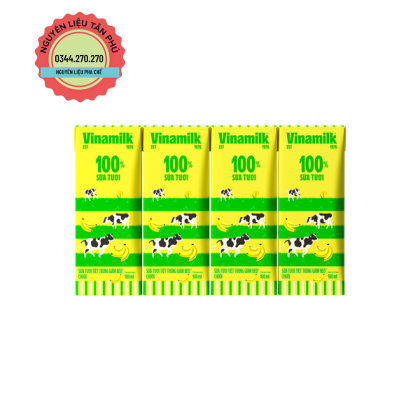 Sữa Tươi Tiệt Trùng Vinamilk Vị Chuối 180ml