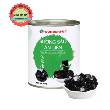 Sương Sáo Ăn Liền Wonderful Hộp 850g