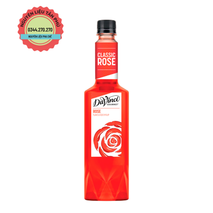 Syrup Davinci Hoa Hồng 750ml