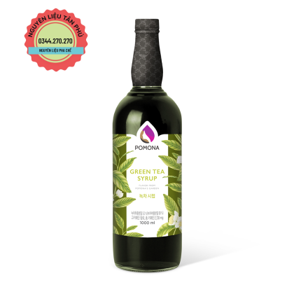 Syrup Pomona Trà Xanh 1L