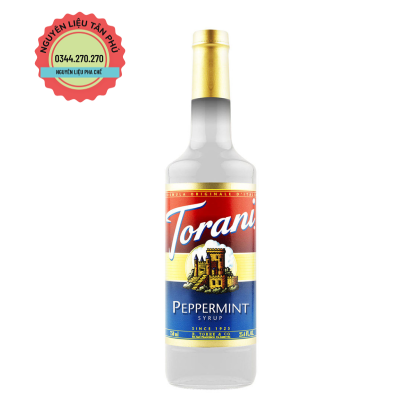 Syrup Torani Bạc Hà Trắng 750ml