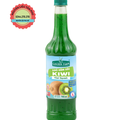 Syrup Goldenfarm Đậm Đặc Kiwi 700ml
