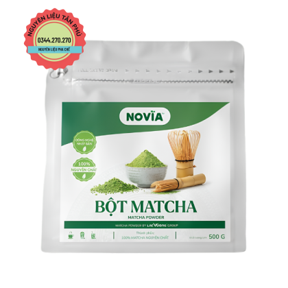 Bột Trà Xanh Matcha Novia Nguyên Chất 500gr