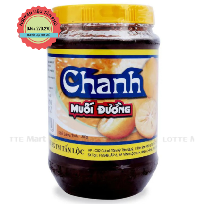 Chanh Muối Đường Tấn Lộc 900G