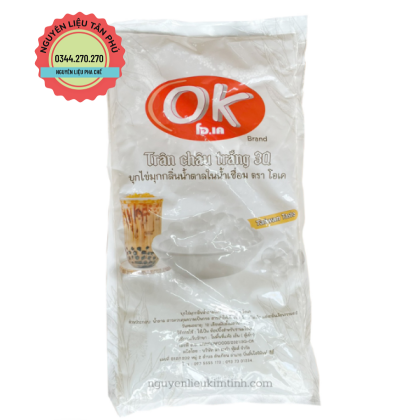 Trân Châu 3Q OK Trắng Thái Lan Bịch 2Kg