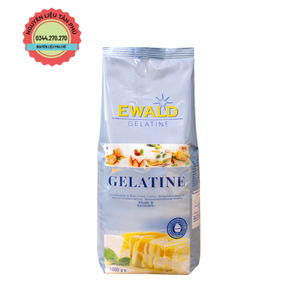 Bột Gelatine Ewald Đức - Gói 1kg