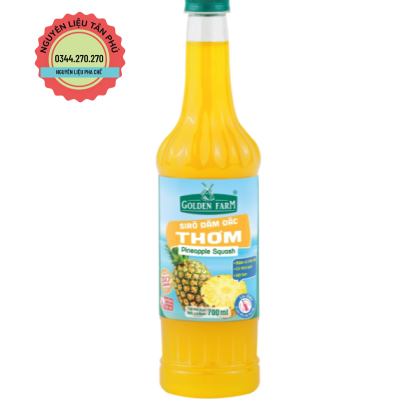 Syrup Goldenfarm Đậm Đặc Thơm 700ml