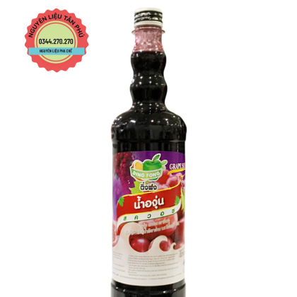 Syrup Thái Lan Ding Fong Nho 750ml