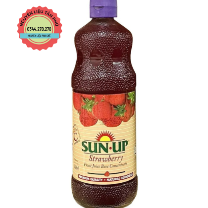 Nước Ép Cô Đặc Sunup Dâu 850ml