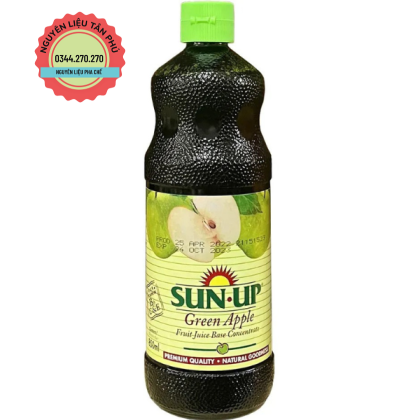 Nước Ép Cô Đặc Sunup Táo Xanh 850ml