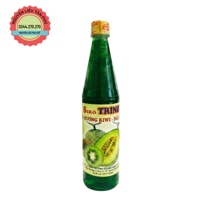 Siro Trinh chai 600ml - DƯA LƯỚI & KIWI