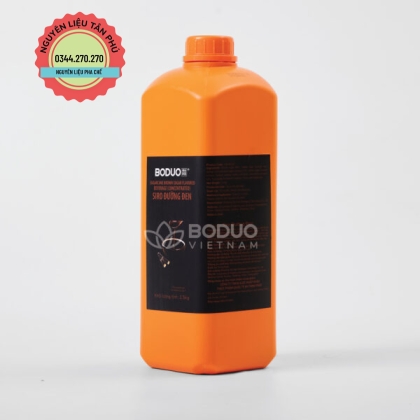 Syrup Boduo 2L Đường Đen