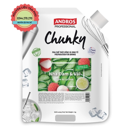 Chunky Andros Vải - Nha Đam 1KG