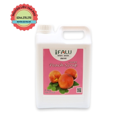 Syrup Đào Falu Đài Loan 2.5kg