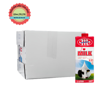 Sữa Tươi Nguyên Kem Mlekovita I Love Milk 1L - 1 Thùng