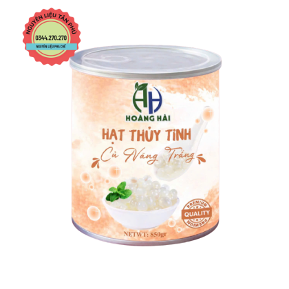 Hạt Thủy Tinh Củ Năng Trắng Hoàng Hải 850G (Mua 1 thùng GIẢM 4k)