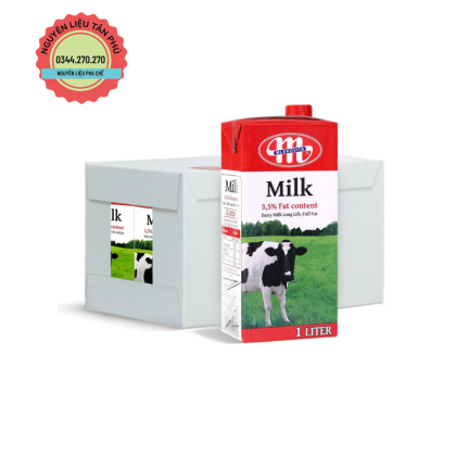 Sữa Tươi Milk Mlekovita 1L - 1 Thùng