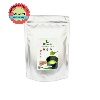 Bột Trà Xanh Matcha Uji Nhật Bản Ceremonial Grade Nguyên Chất 500g