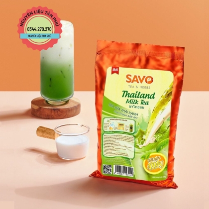 Trà Savo Trà Sữa Thái Xanh 600g